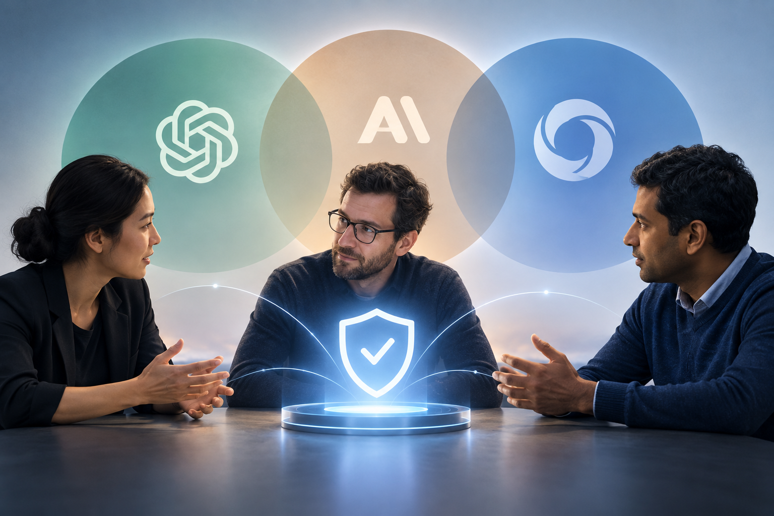 OpenAI, Anthropic and Google DeepMind are reported to be working on AI safety collaboration