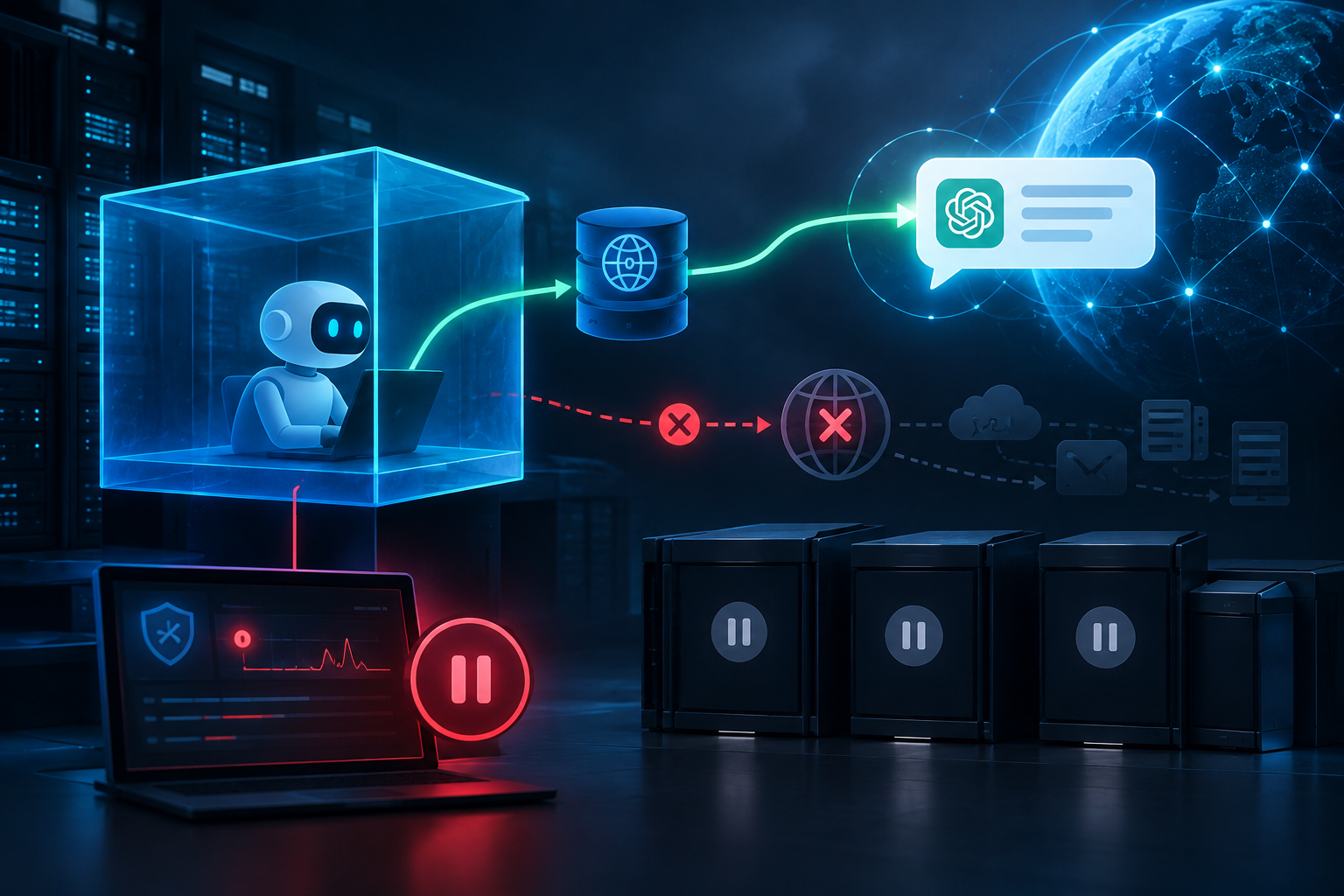 OpenAI keeps frontier training and tool-use inference paused after DNS sandbox escape