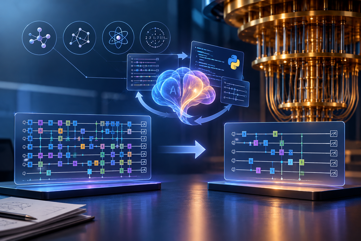 Claude redesigns quantum circuits, cutting gate counts by up to 17 times